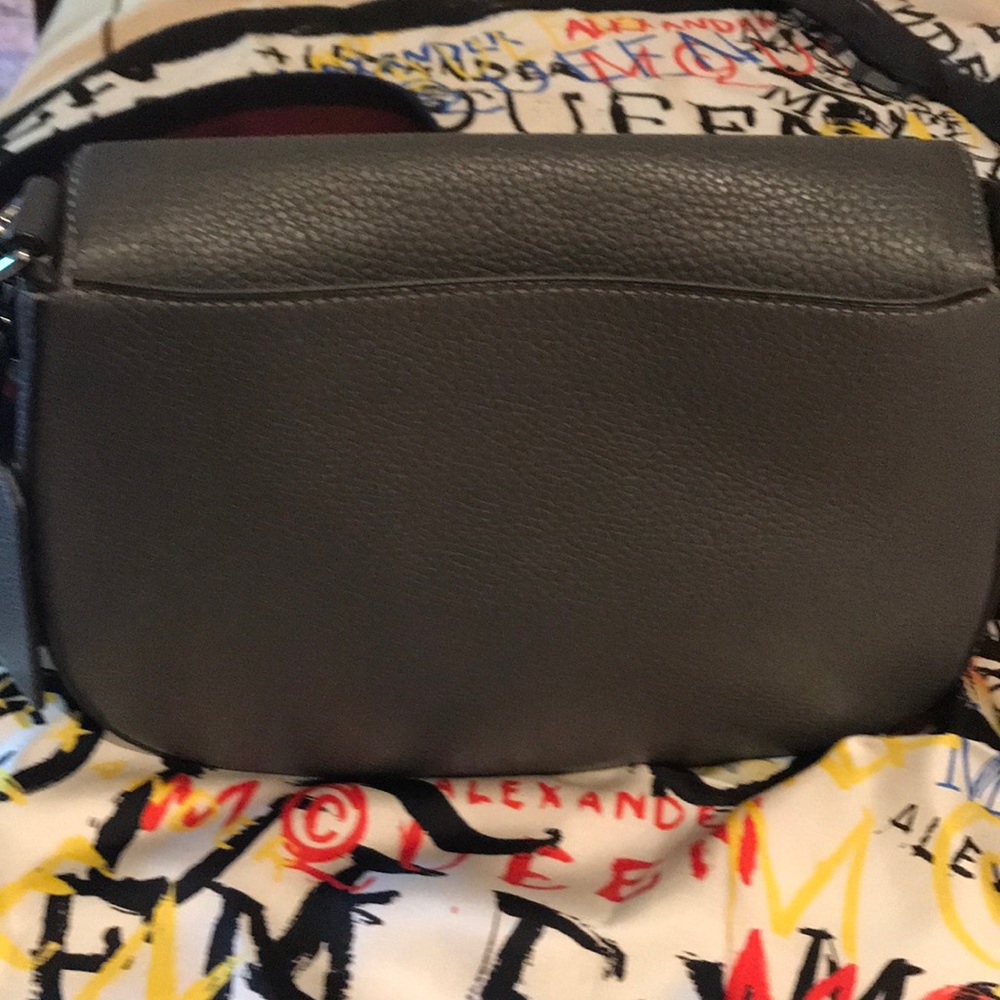 Like new elephant grey leather Bag - Picture 3 of 9